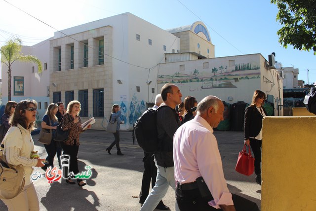 فيديو : لاول مرة وفد رفيع المستوى من وزارة المعارف في زيارة لمدرسة الزهراء .. وطلابها وطاقمها يتألقون ويبدعون 